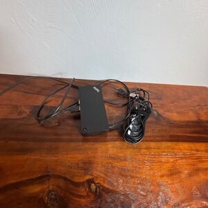 Lenovo‎ ThinkPad USB C Docking Station 40A9 with Power Adapter for Laptops